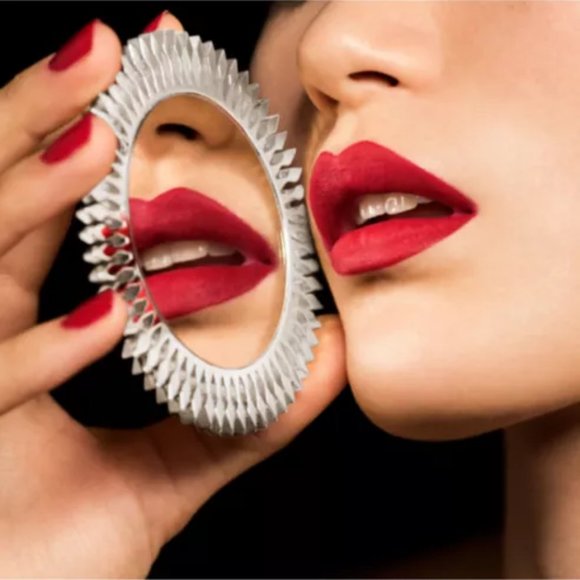 3 Christian Louboutin Pocket Mirrors & Pouch - Picture 2 of 4